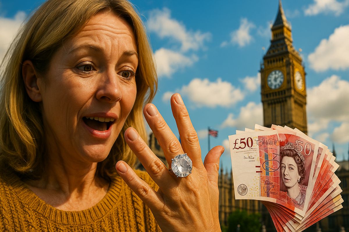 O anel de fantasia que parecia bijuteria barata enganou todo mundo por décadas até um joalheiro sugerir avaliação e revelar uma joia vitoriana avaliada em centenas de milhares de libras