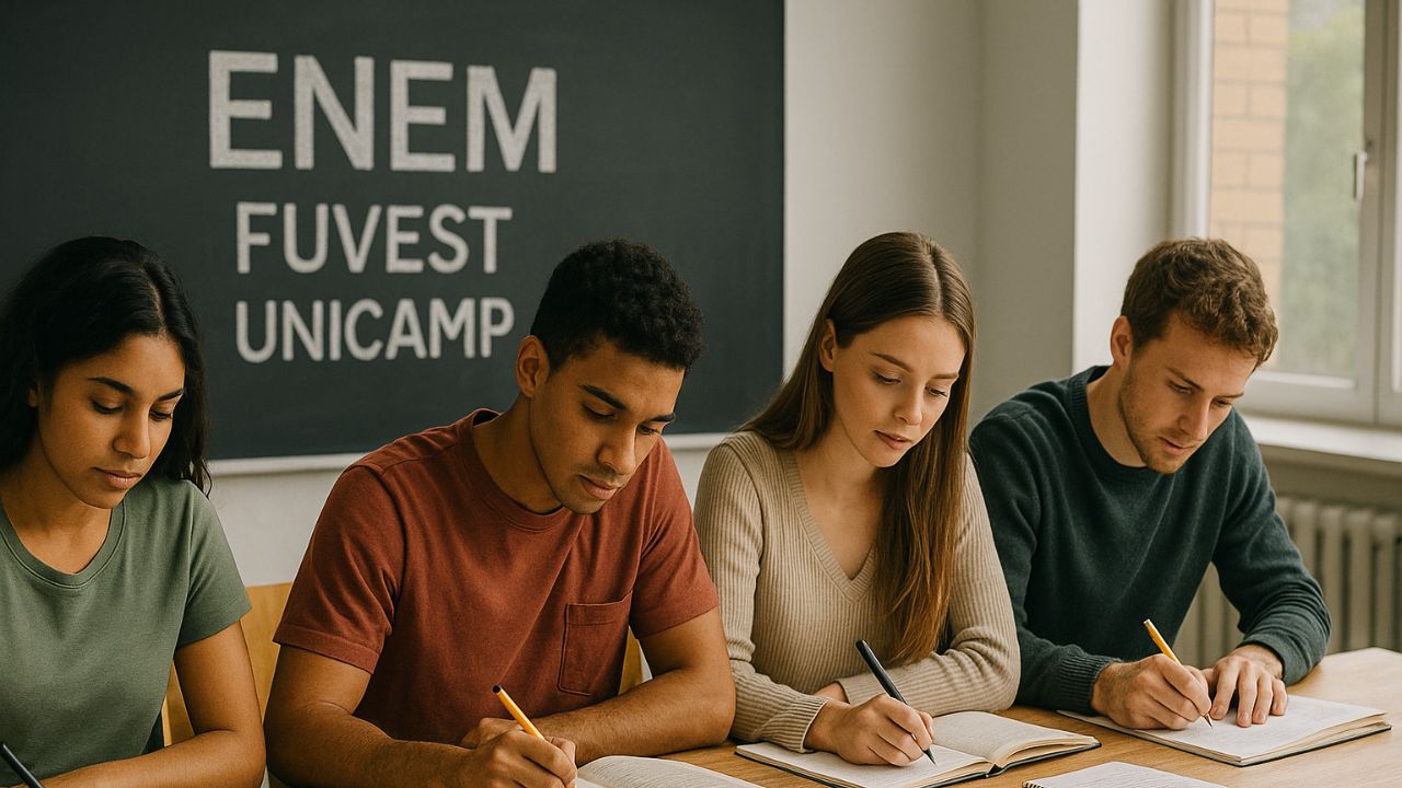 Saiba as diferenças entre Enem, Fuvest e Unicamp e descubra como se preparar melhor para conquistar sua vaga no ensino superior.