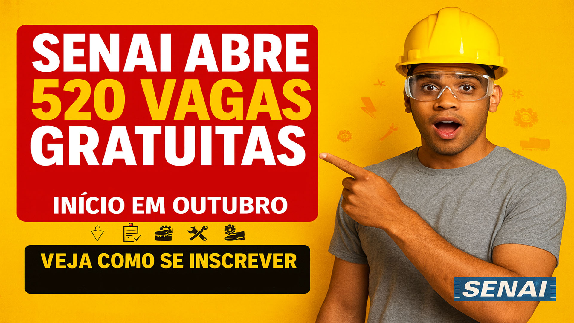 Faça um curso gratuito no Senai São 520 vagas abertas para Eletricista Industrial, Conferente, Almoxarife, Programador de Manutenção Industrial, entre outras, na Bahia