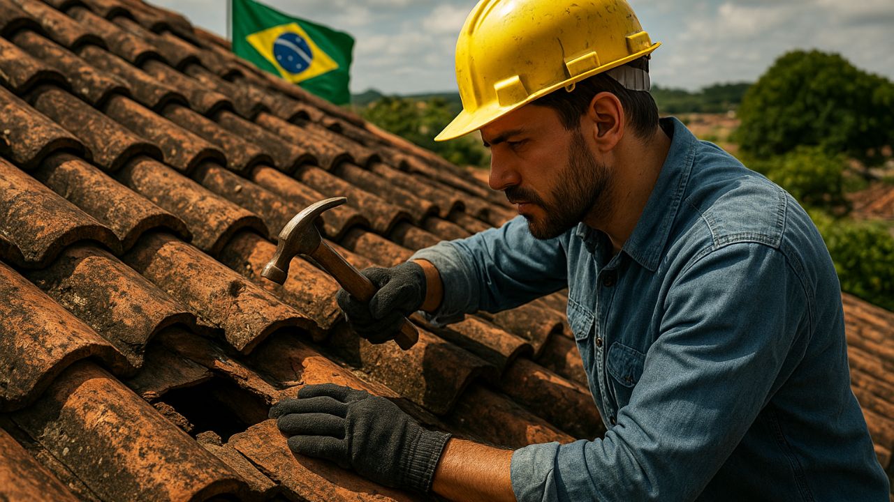 Fato pouco conhecido da Lei do Inquilinato: Inquilino que faz obra necessária, como consertar um telhado, tem direito a ser 100% reembolsado pelo proprietário, mesmo sem autorização prévia