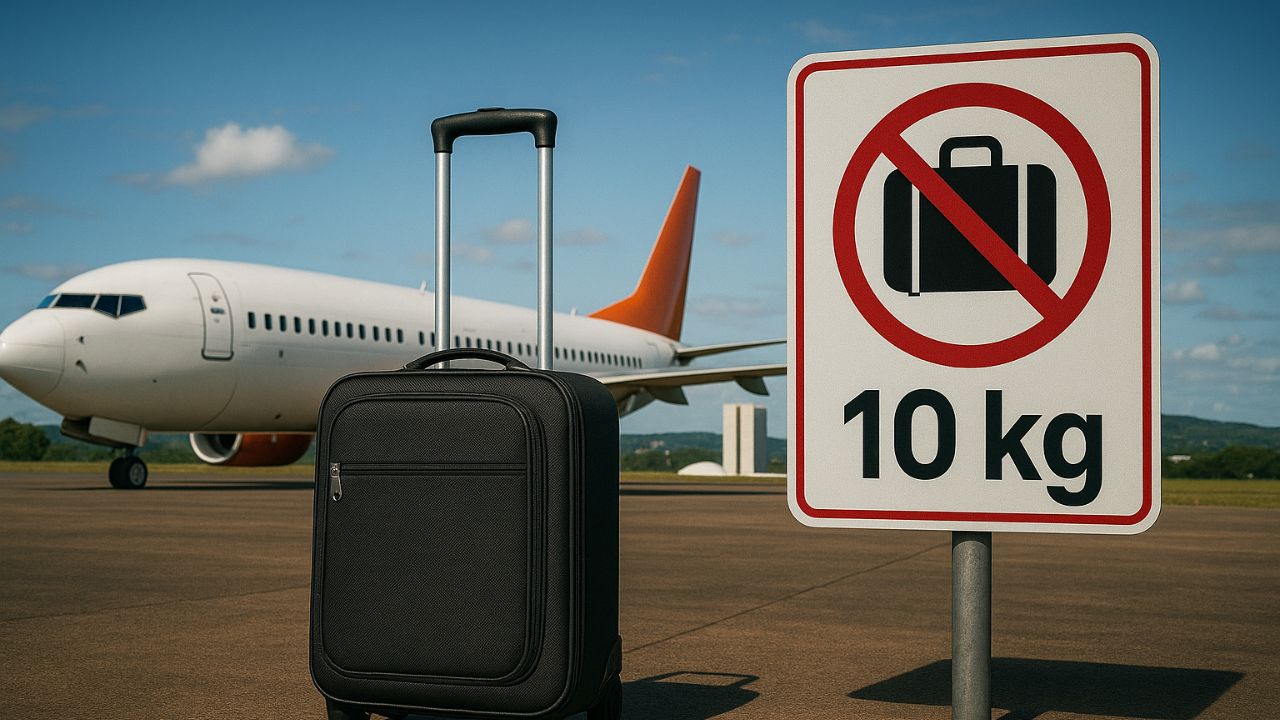 Gol e Latam banem bagagem de mão de 10kg em tarifa básica; Congresso reage com PL 5041/2025 para garantir gratuidade do item