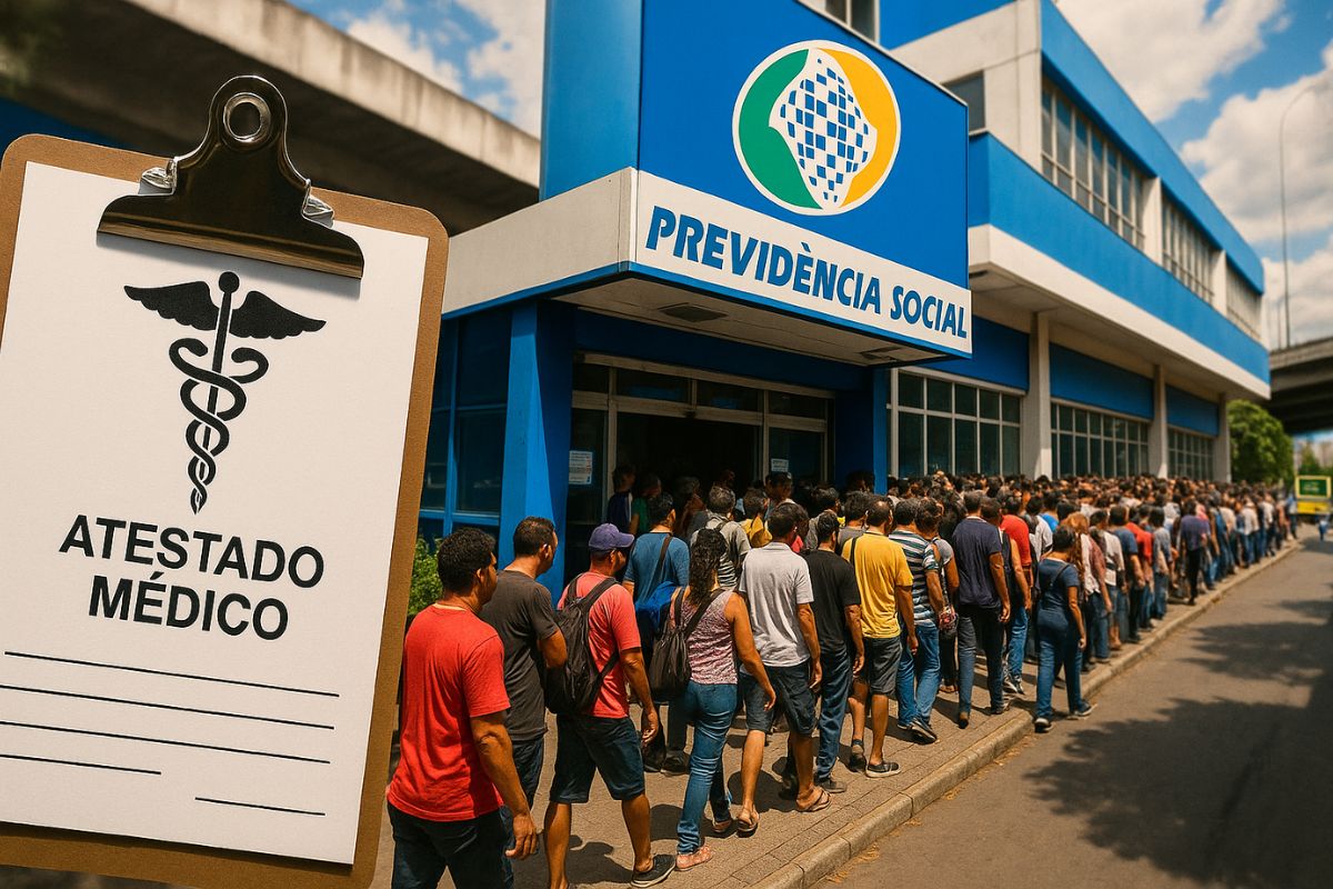 O governo mudou a regra do auxílio-doença, limitando o benefício concedido apenas por atestado médico via Atestmed a 30 dias, com exceção temporária de 60, o que aumenta a importância da perícia e pode pressionar ainda mais as filas do INSS.