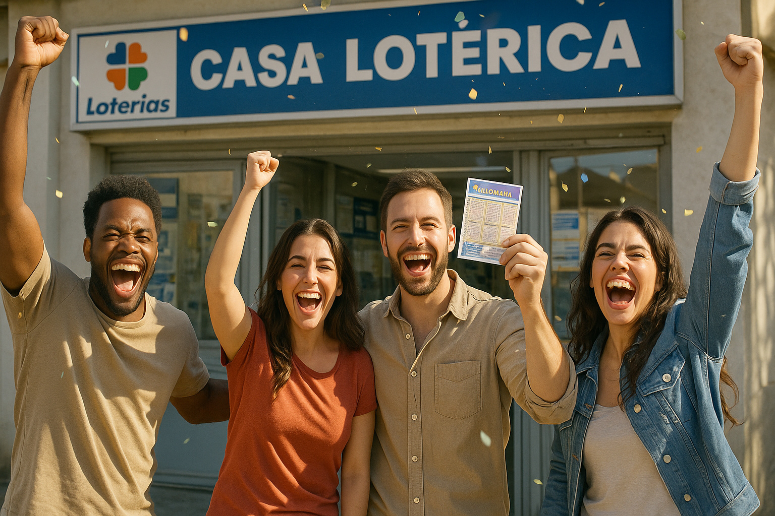 Grupo de amigos perde bilhete premiado, refaz aposta com os mesmos números e ganha na loteria duas vezes — faturando R$ 173 milhões no interior do Espírito Santo