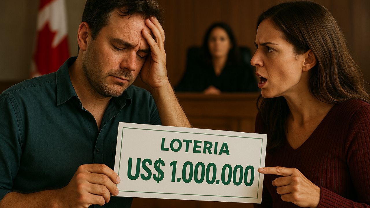 Homem ganha US$ 1 milhão na loteria e tem o prêmio contestado na Justiça pela ex-namorada, que alega ter escolhido os números e ter direito à fortuna com base em um acordo verbal