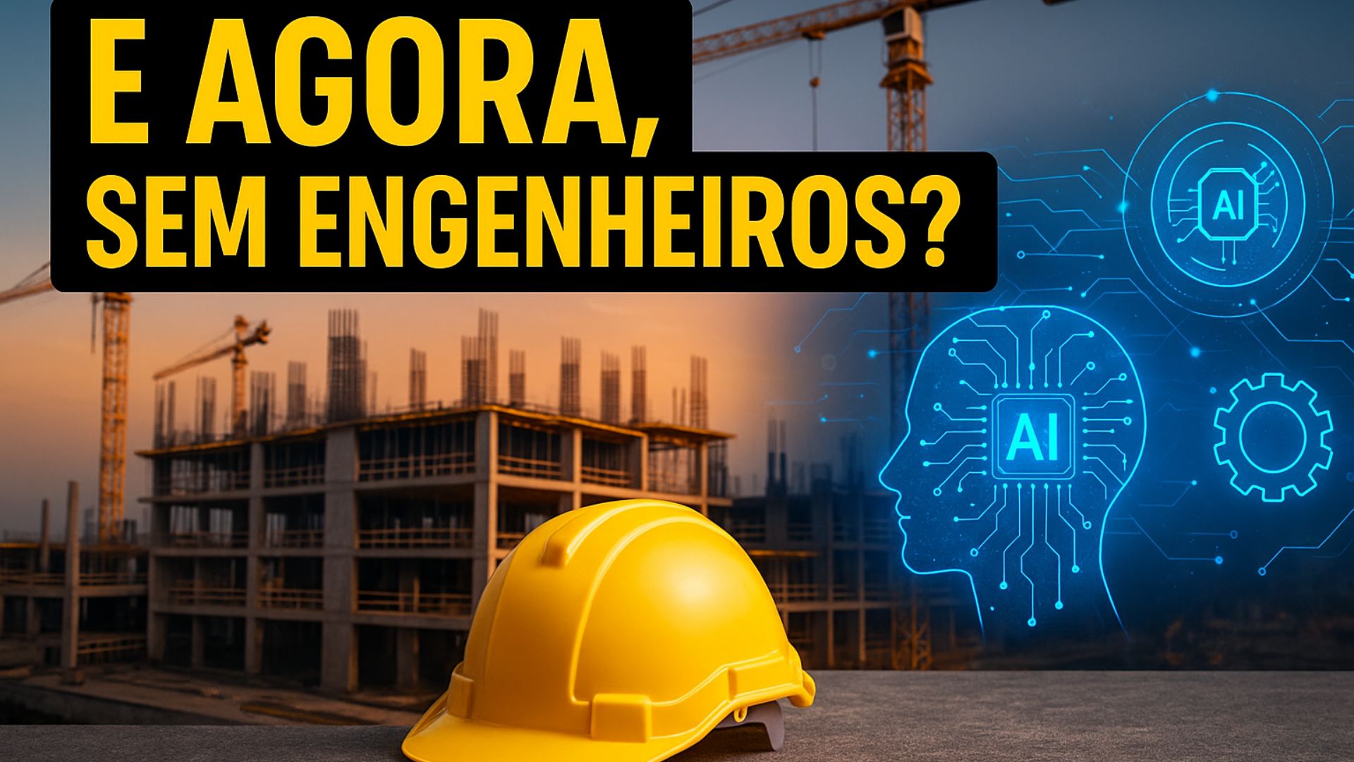 Construção civil enfrenta falta de engenheiros e aposta em inteligência artificial e capacitação para reduzir custos e manter produtividade.