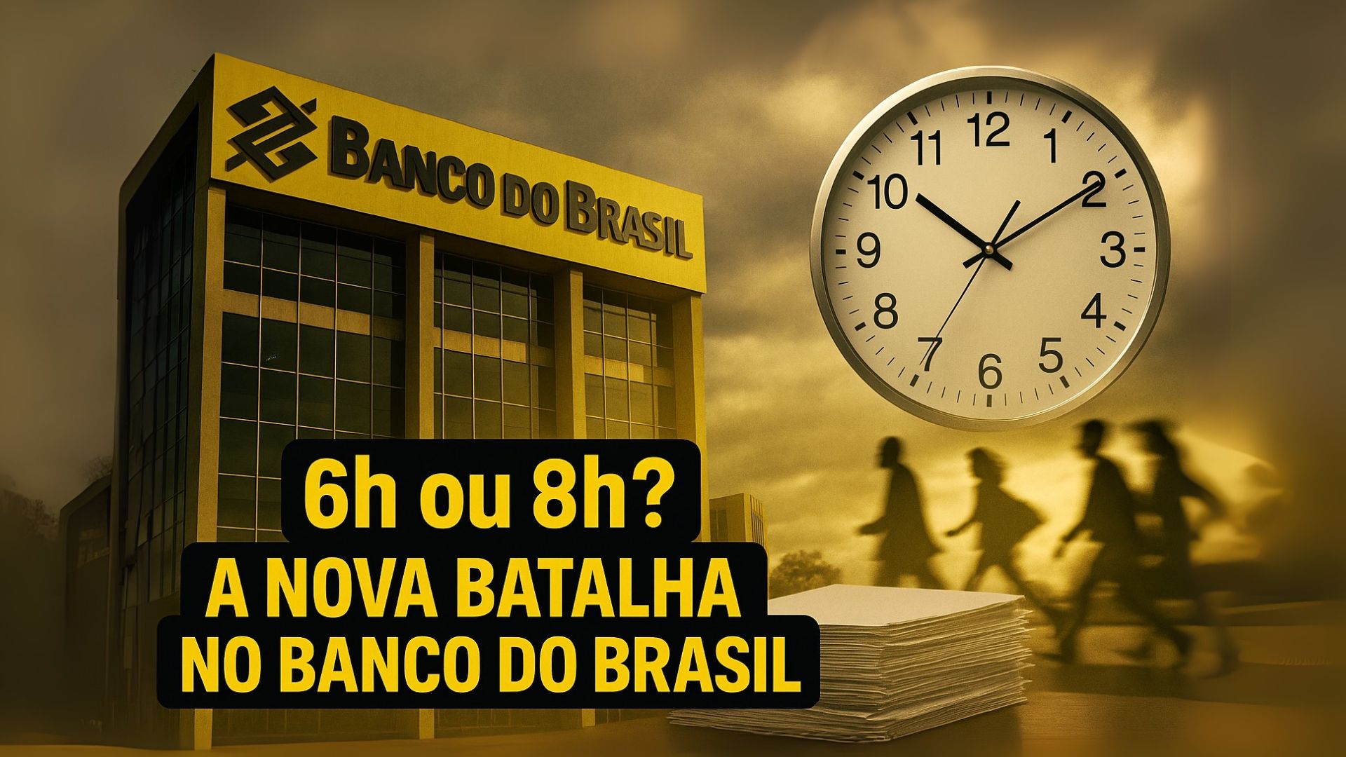 Banco do Brasil muda jornada de trabalho e reacende debate sobre a legalidade das 6 horas previstas na CLT. Entenda o impacto.