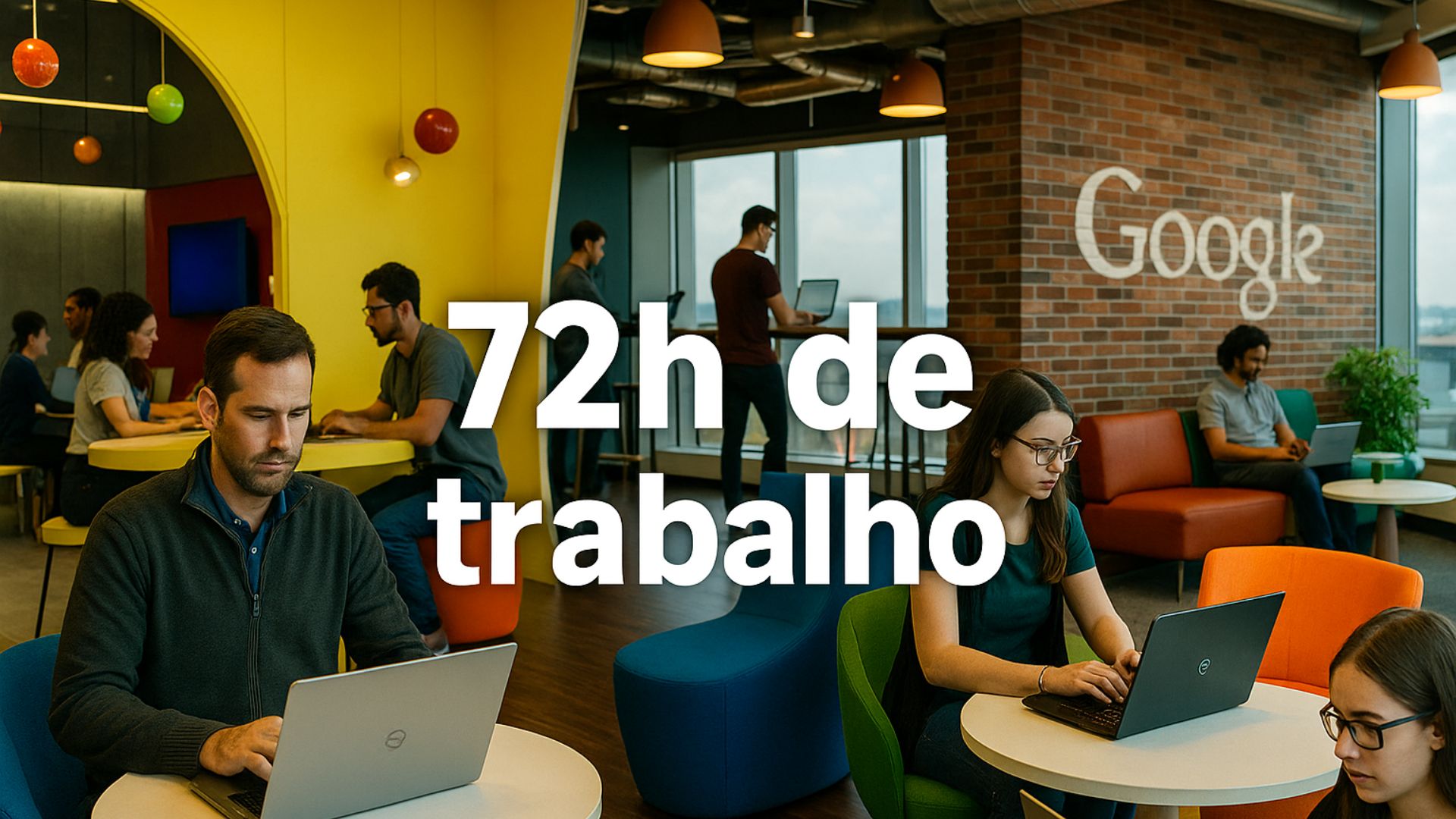 Eric Schmidt defende ritmo de 72 horas semanais e critica o home office, dizendo que conforto e equilíbrio atrasam a inovação tecnológica.