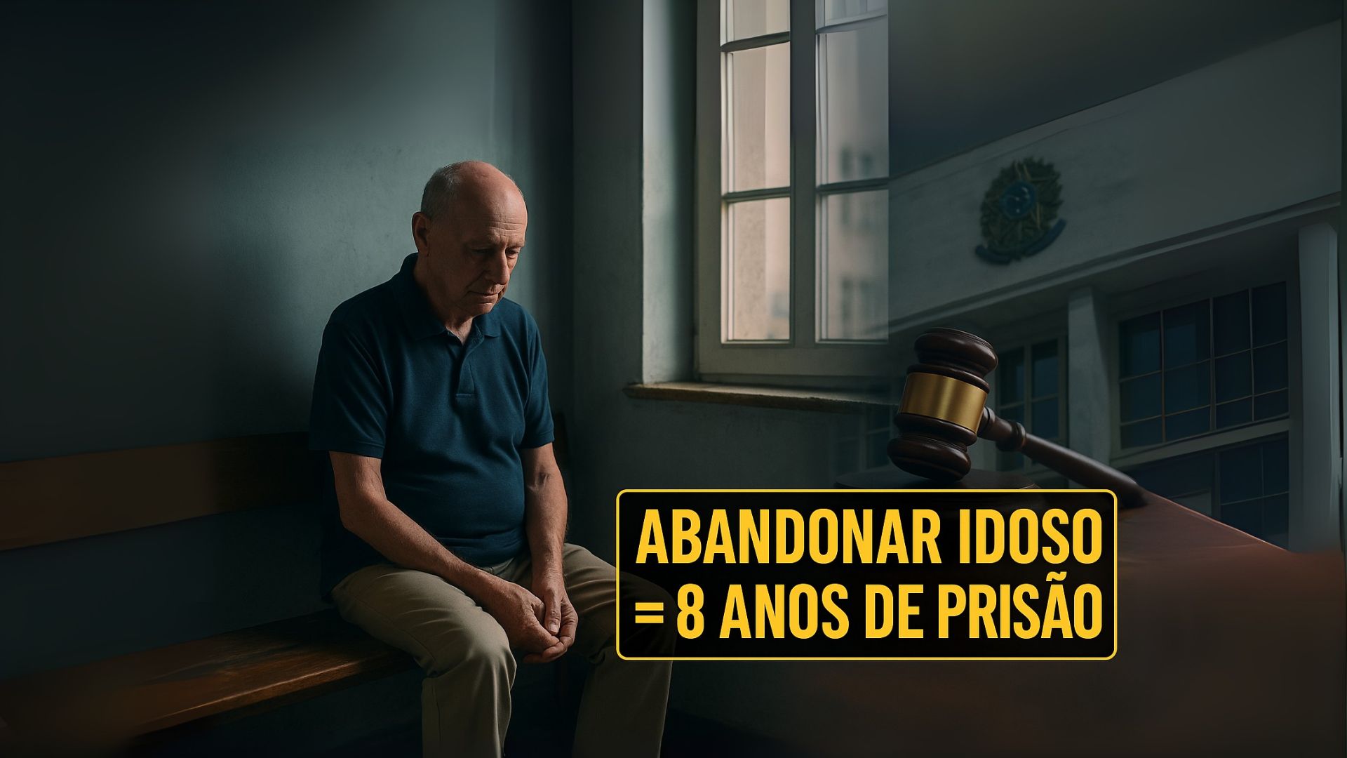 Projeto de lei torna abandono e maus-tratos a idosos crimes hediondos e inafiançáveis, com penas de até oito anos de prisão.