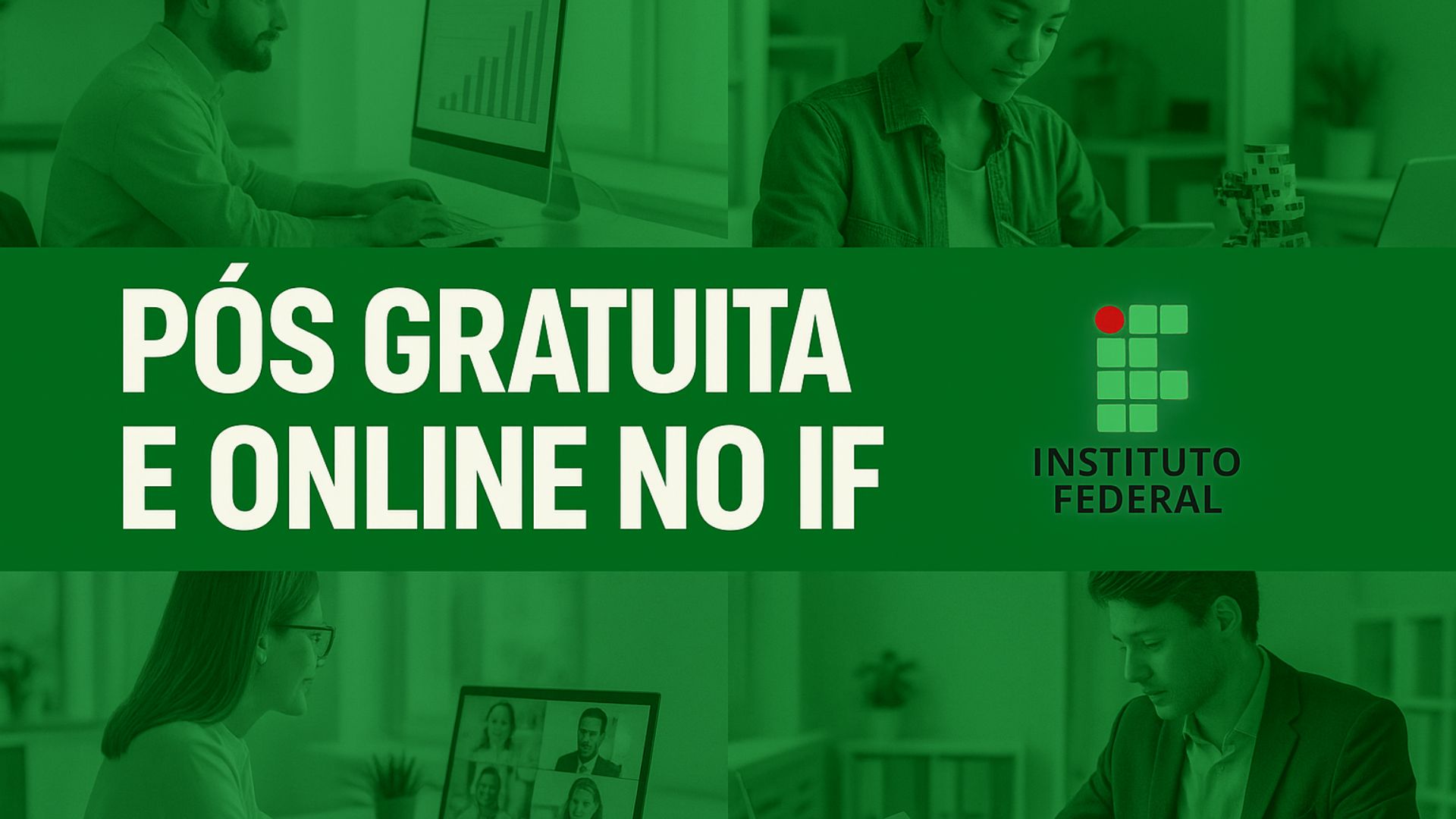 Faça uma pós gratuita e 100% online no IFMG em Gestão, Marketing, Inovação e Negócios. São 80 vagas com duração de 2 anos.