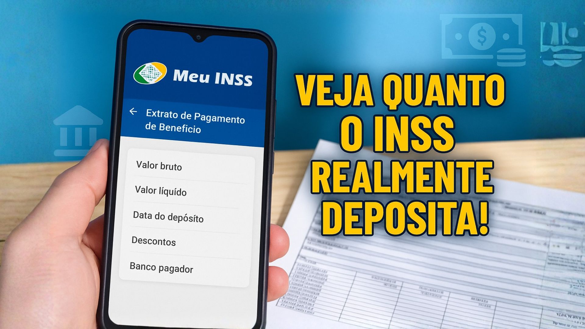 Descubra como consultar o extrato do INSS e verificar valores, descontos e banco pagador de forma simples pelo app ou site Meu INSS.