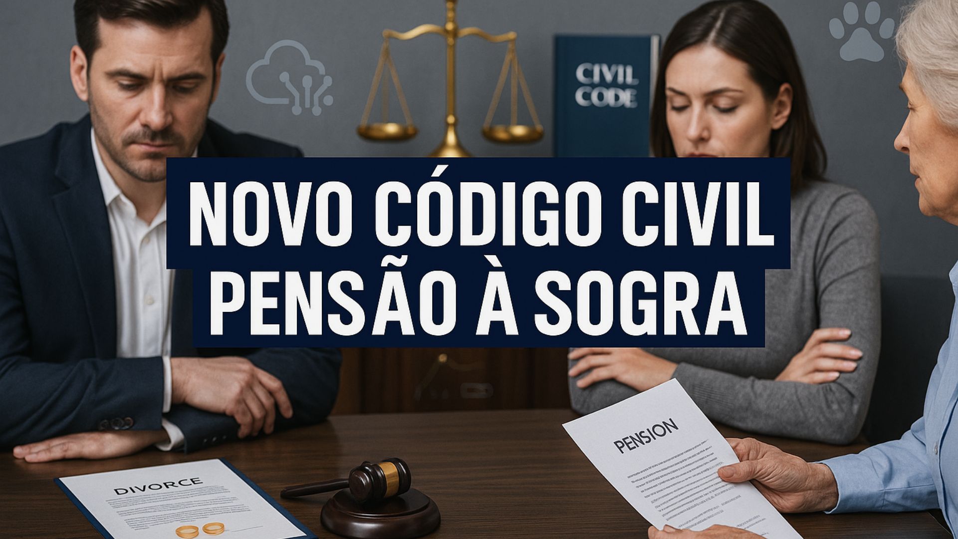 Reforma do Código Civil propõe pensão para sogra, amplia conceito de dependente e cria novas regras sobre herança e patrimônio digital.