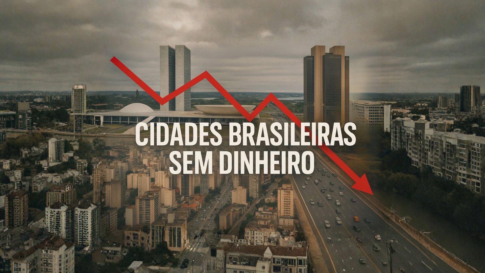 Mais da metade das cidades brasileiras enfrenta déficit e cobra aumento do FPM. PEC 25 e novas despesas ampliam a crise municipal.