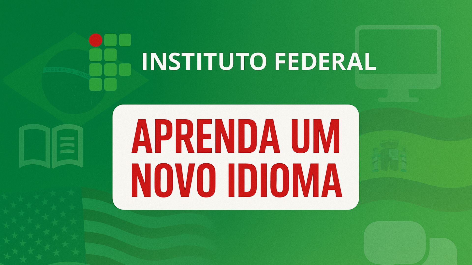 O IFSP oferece 160 vagas gratuitas em cursos EAD de inglês, espanhol e Libras com certificado reconhecido pelo MEC. Inscreva-se já.