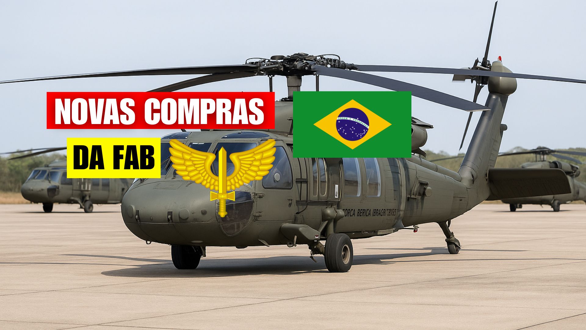 FAB vai adquirir 11 helicópteros UH-60L Black Hawk por cerca de US$ 230 milhões em operação sem licitação. Entenda os detalhes da negociação.