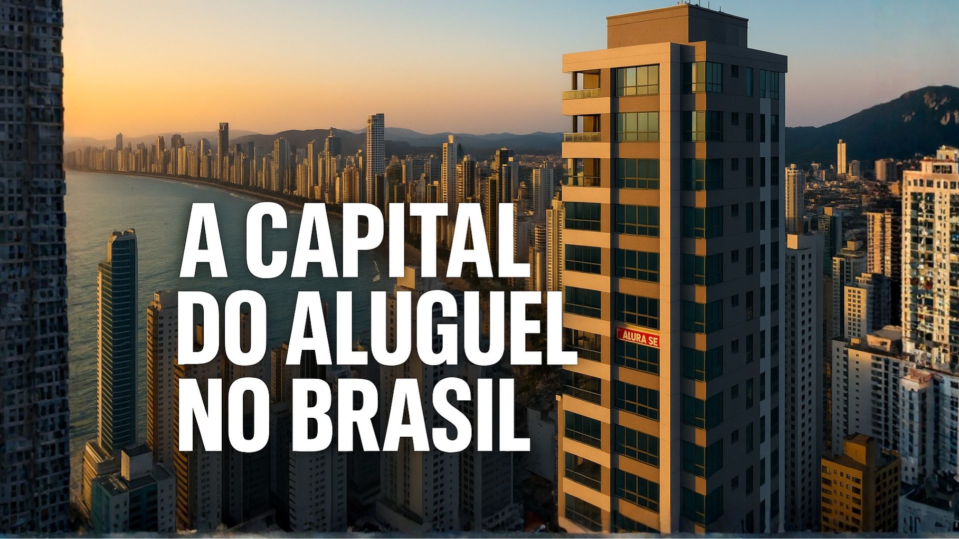 Balneário Camboriú lidera ranking do IBGE como a cidade com mais moradores de aluguel no Brasil. Quase metade vive em imóveis alugados.