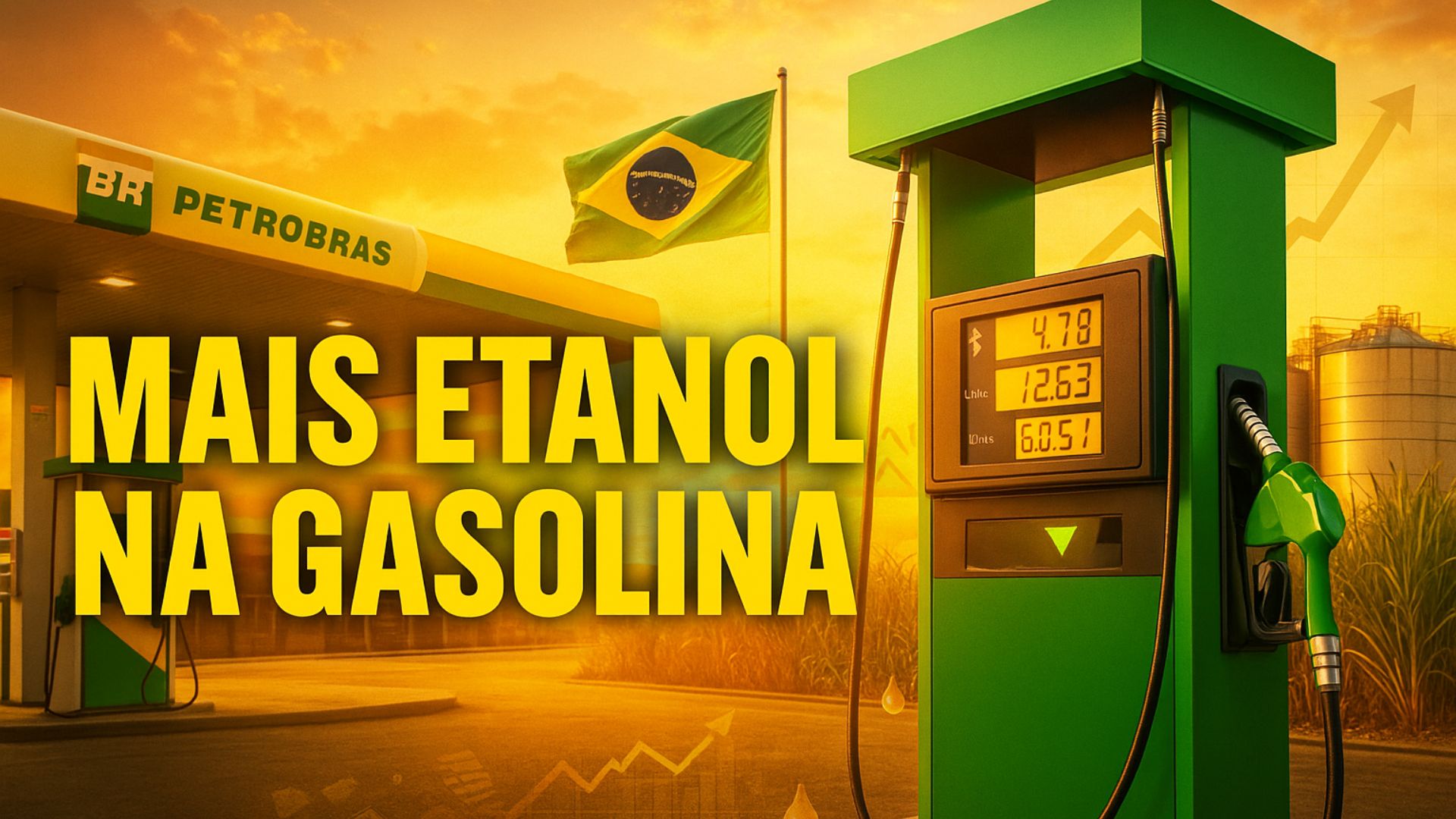 Presidente da Câmara propõe elevar mistura de etanol na gasolina para 35% visando reduzir preços e ampliar segurança energética no Brasil.