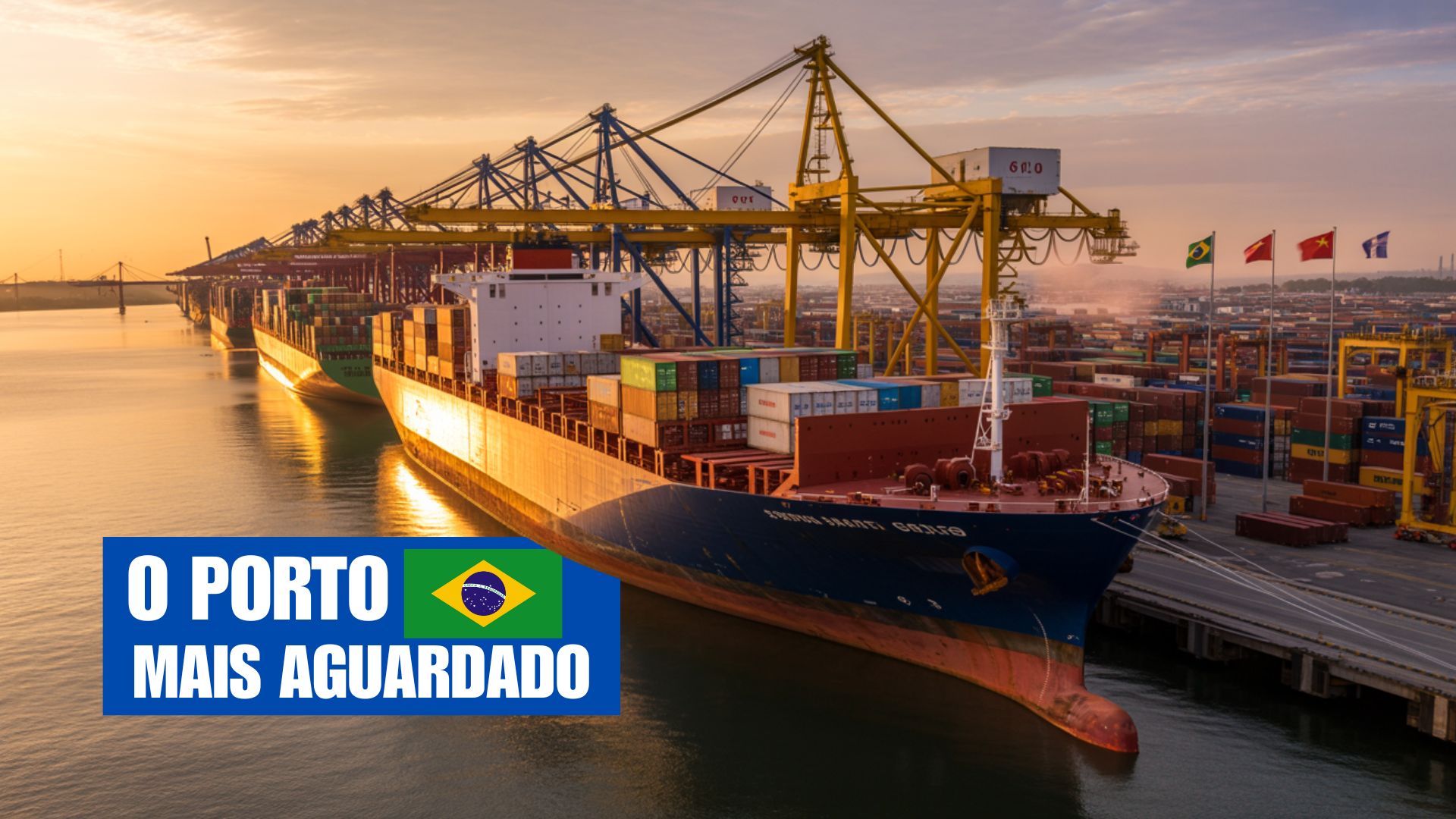 China investe mais de R$ 1 bilhão no terminal da COFCO no porto de Santos, Brasil, ampliando exportação de grãos e reacendendo disputa com os EUA.
