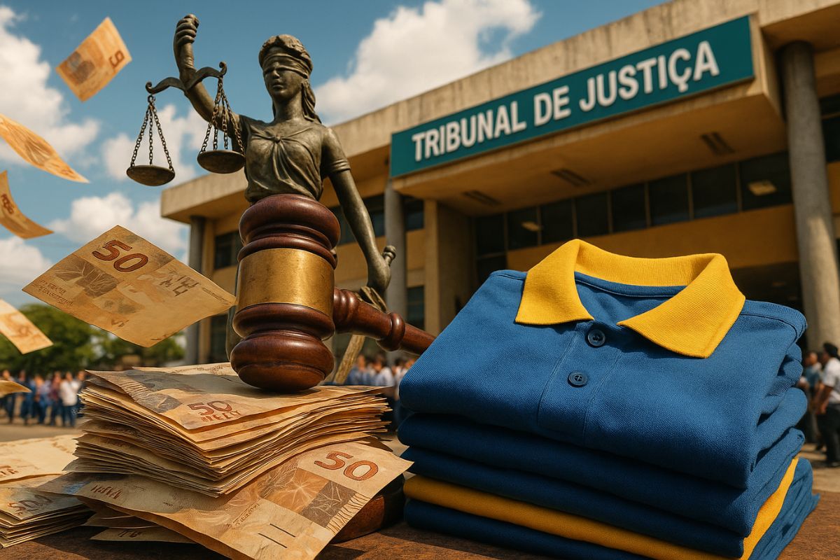 A Justiça confirmou multa de R$ 247 mil contra empresa que atrasou uniformes escolares e deixou milhares de alunos prejudicados na rede pública.