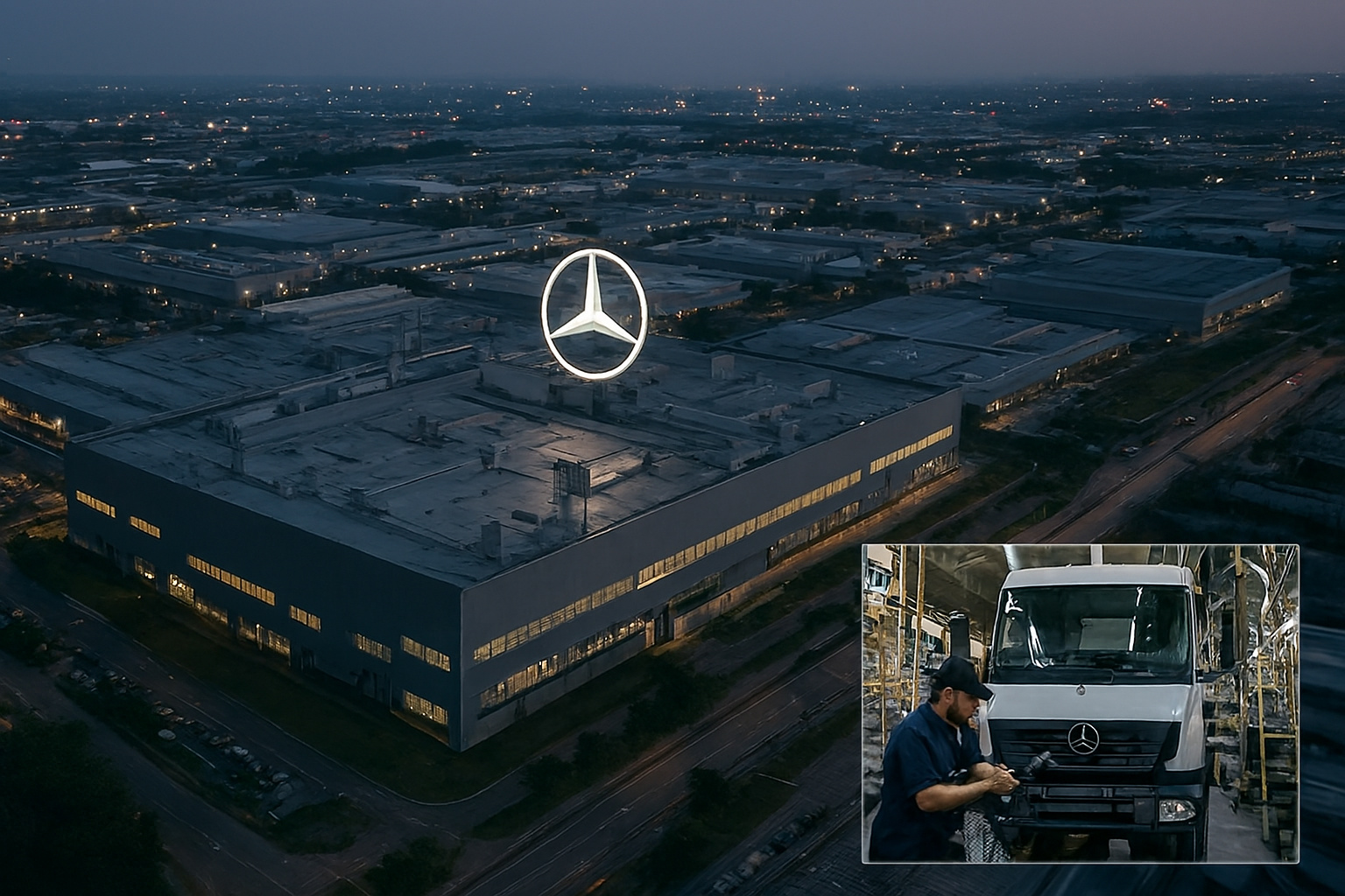 Maior fábrica de caminhões da América Latina tem 2,6 milhões de m², 10 mil funcionários e ritmo de produção que movimenta a economia brasileira há quase 70 anos