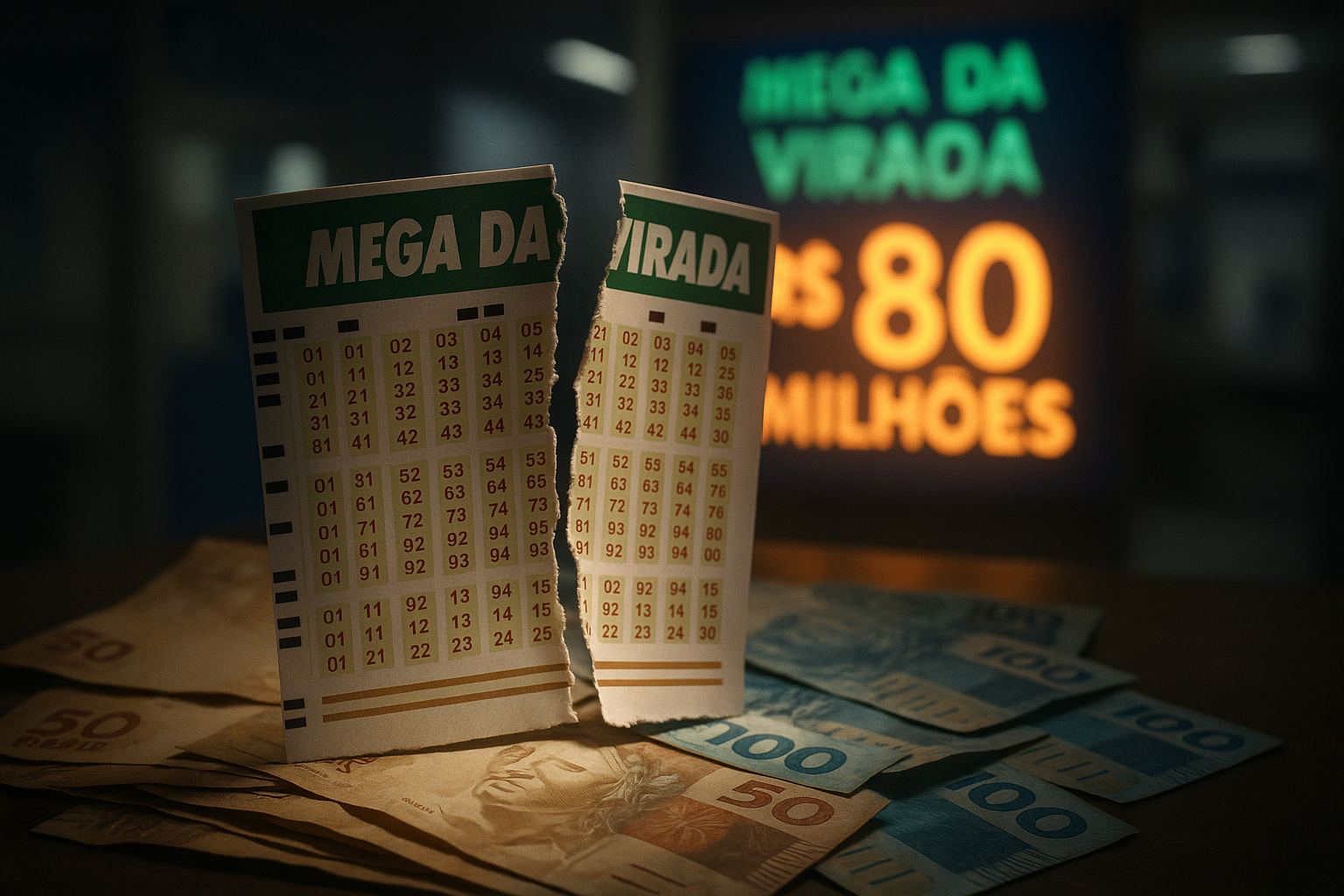 Mulher de São Paulo acerta os números da Mega da Virada, mas perde prêmio de R$ 80 milhões após erro no registro da lotérica e entra na Justiça para provar que foi a verdadeira ganhadora