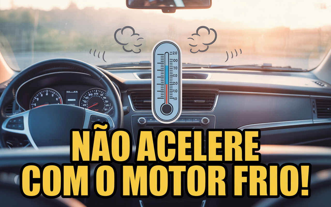 Nos primeiros 60 segundos após a partida, seu carro está em risco: entenda por que acelerar ou sair rápido demais pode reduzir anos da vida útil do motor