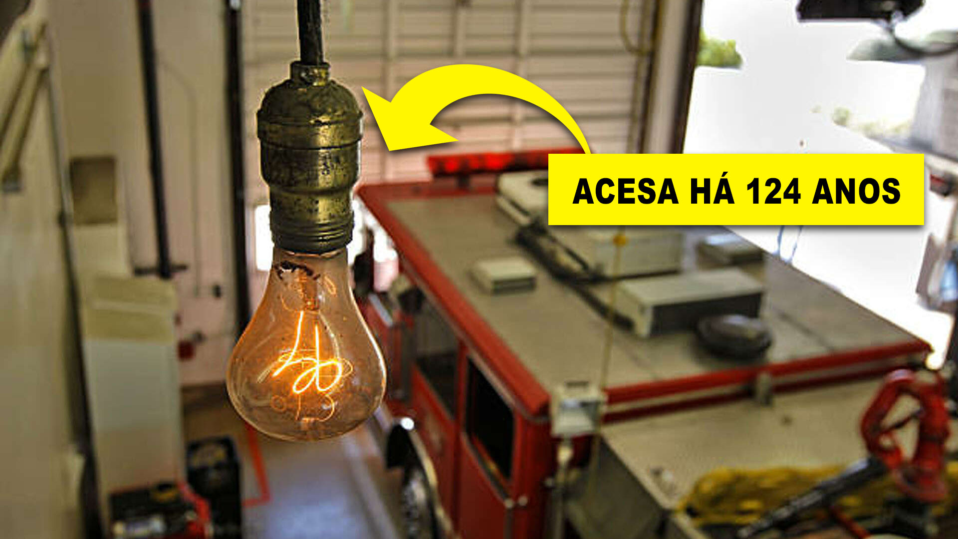 O enigma da lâmpada que não apaga há 124 anos, expõe segredos da engenharia, tem até perfil no Facebook e webcam 24 horas