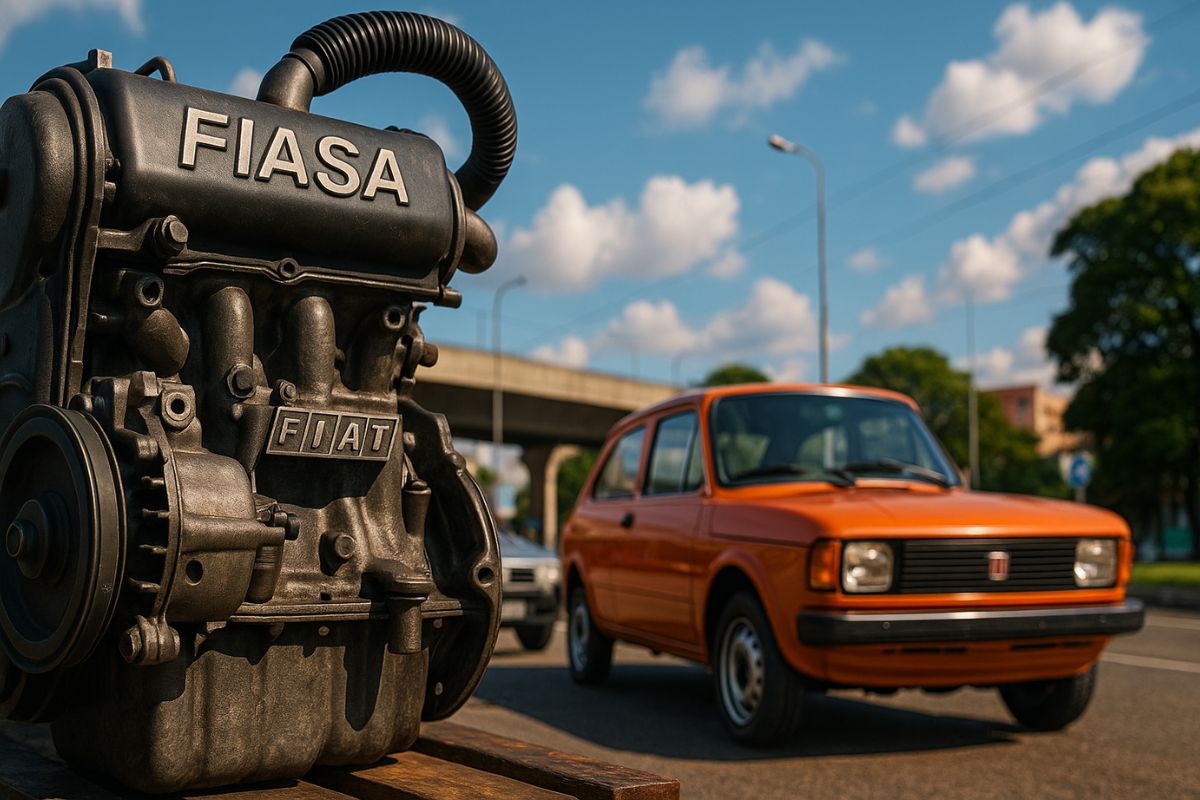 O motor Fiasa da Fiat, produzido no Brasil por 37 anos, marcou a história pela durabilidade, pioneirismo no uso de etanol e avanços em injeção eletrônica que transformaram os carros nacionais.