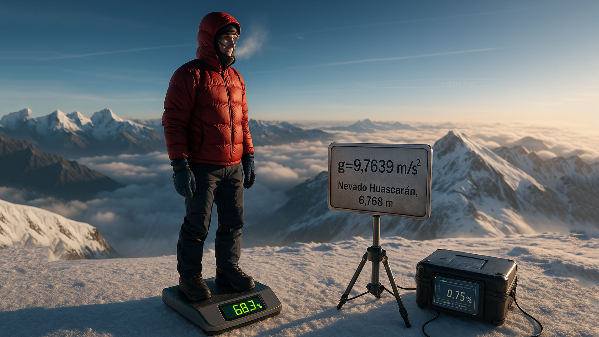 Pessoas “ficam mais leves” neste ponto do planeta Terra entenda por que o Nevado Huascarán reduz o seu peso