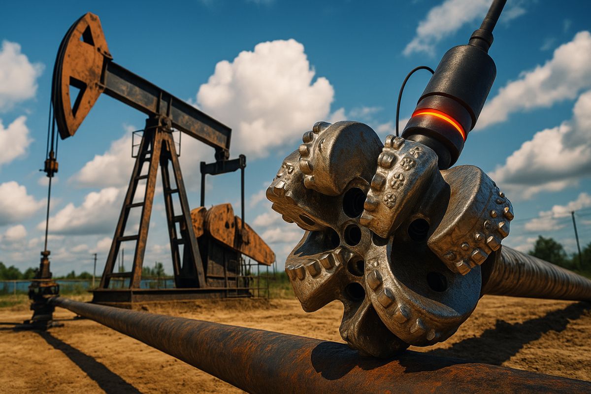 Poços de petróleo chegam a 12 km com brocas de diamante, sensores em tempo real, controle de pressão extrema e engenharia de ponta em escala bilionária.