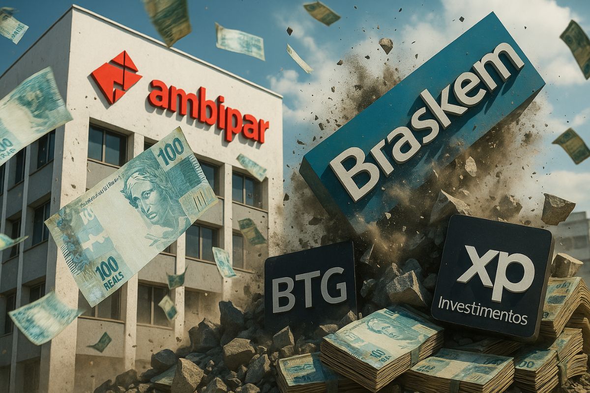 Queda de Ambipar e Braskem expõe riscos dos COEs e aciona vencimento antecipado, deixando investidores da XP com grandes perdas.