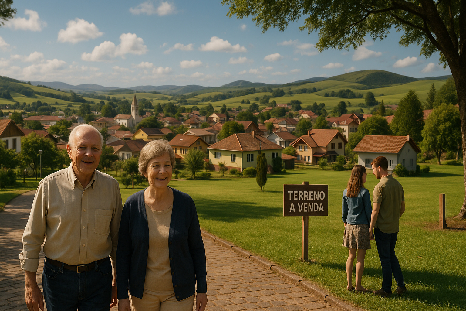 Cidades no interior do Rio Grande do Sul oferecem terrenos por cerca de R$ 120 mil, salários médios acima de R$ 3,5 mil e custo de vida 35% menor que o das capitais: jovens e aposentados estão migrando em massa em busca de qualidade de vida