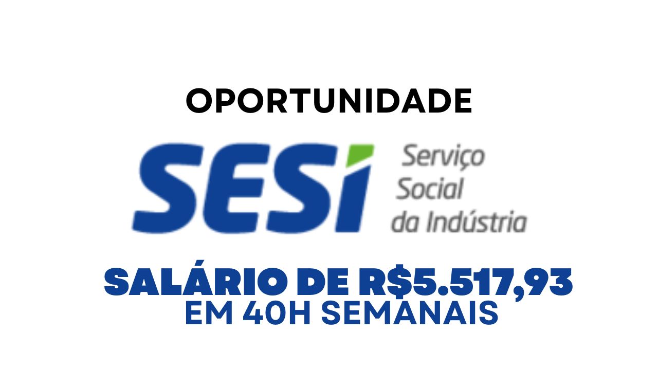 SESI abre vaga de emprego com salário de R$ 5.517,93 + contratação CLT por prazo indeterminado para atuar como Orientador de Educação Digital em 40h semanais em Ouroeste (SP)