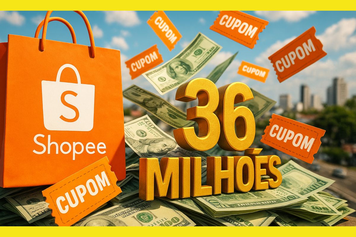 A Shopee vai distribuir R$ 36 milhões em cupons, com frete grátis e ofertas no 11/11 e na Black Friday, reforçando sua disputa pela liderança no e-commerce.