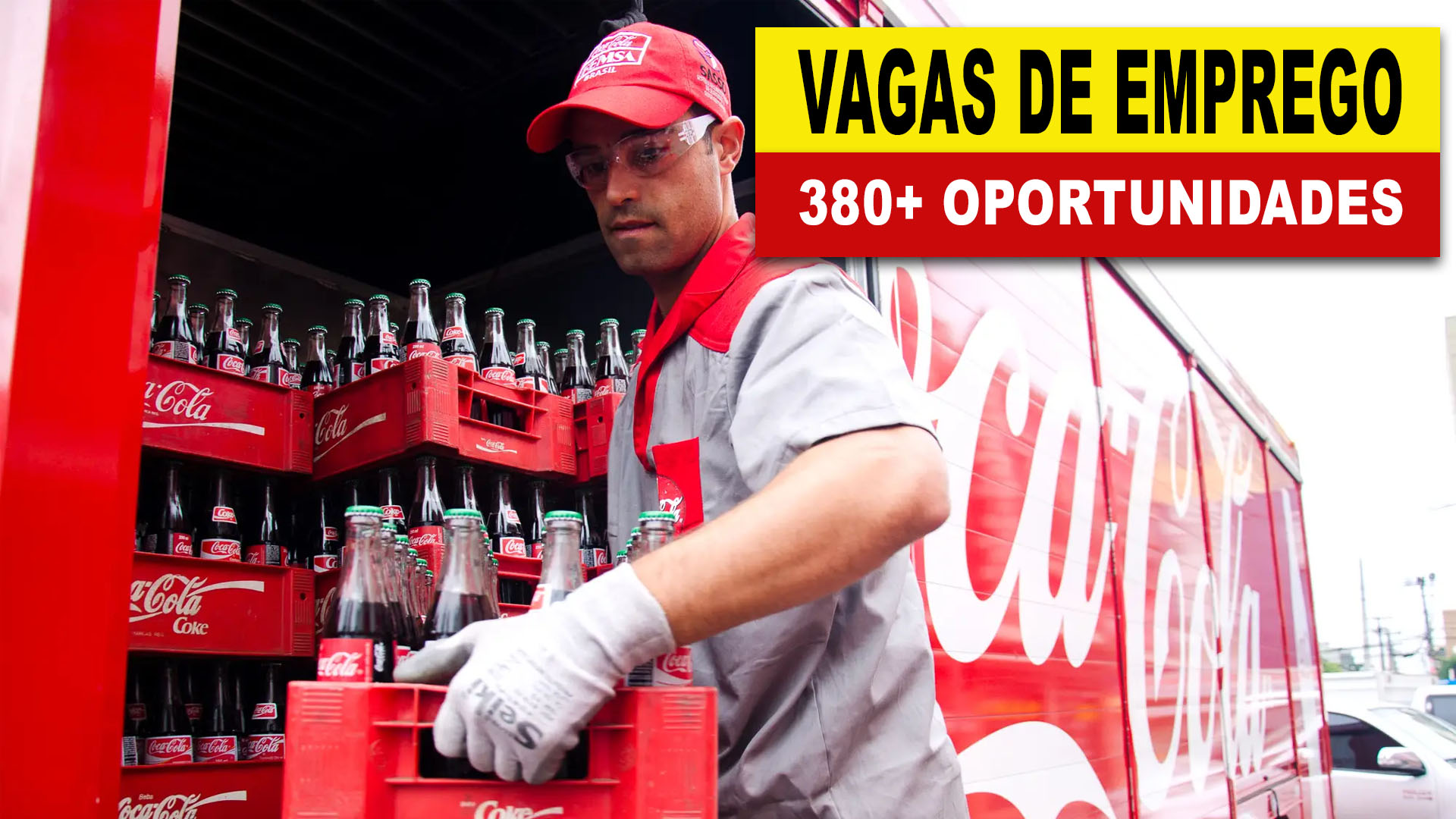 Solar Coca-Cola convoca pessoas com e sem experiência para mais de 380 vagas de emprego em diversos estados para cargos de Operador de Produção, Motorista, Auxiliar Administrativo, entre outros