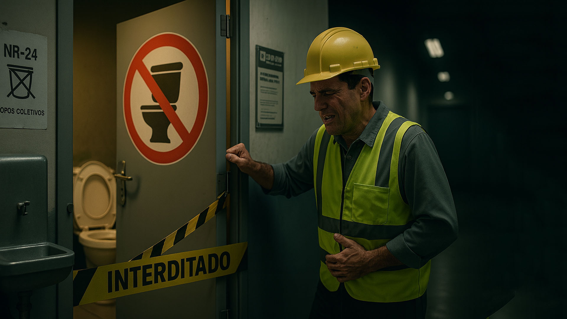 Trabalho sem banheiro é permitido Empresa que limita o uso do banheiro ou não disponibiliza instalações pode ser multada e até interditada