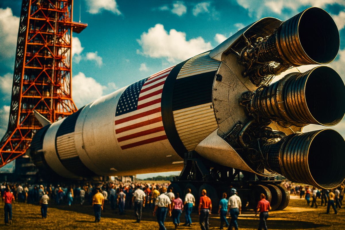 O Programa Apollo foi o auge da Corrida Espacial, reunindo a NASA, 400 mil profissionais e 12 astronautas para chegar à Lua e mudar a história da humanidade.