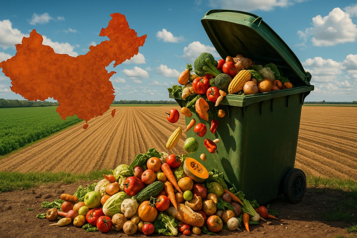 O desperdício alimentar da comida produzida consome área agrícola, gera emissões, amplia a fome e desafia metas globais de sustentabilidade.