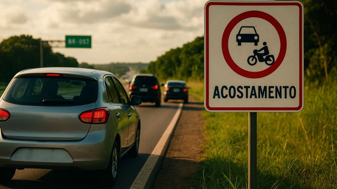 Você sabe mesmo usar o acostamento Conheça os erros mais comuns que levam a multas gravíssimas e aprenda as regras de uma vez por todas