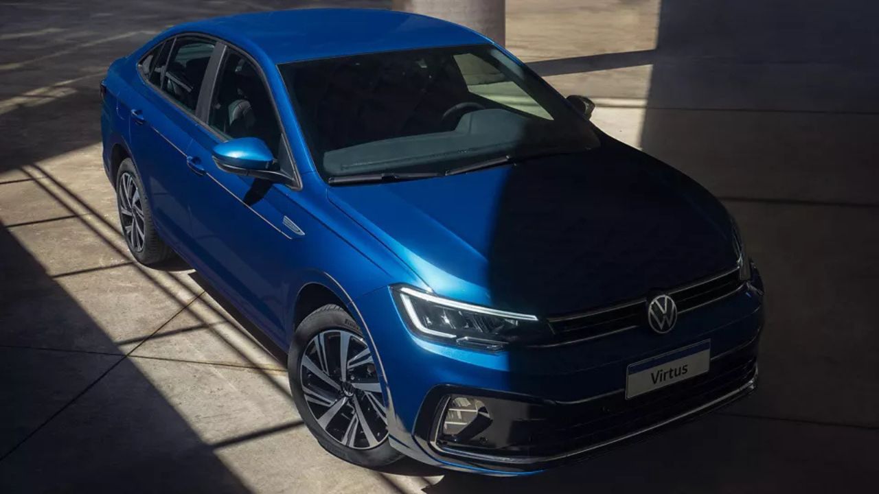 Volkswagen Virtus Exclusive 2025 chega com motor 1.4 turbo de 150 cv e se destaca entre os sedãs médios pelo desempenho e tecnologia