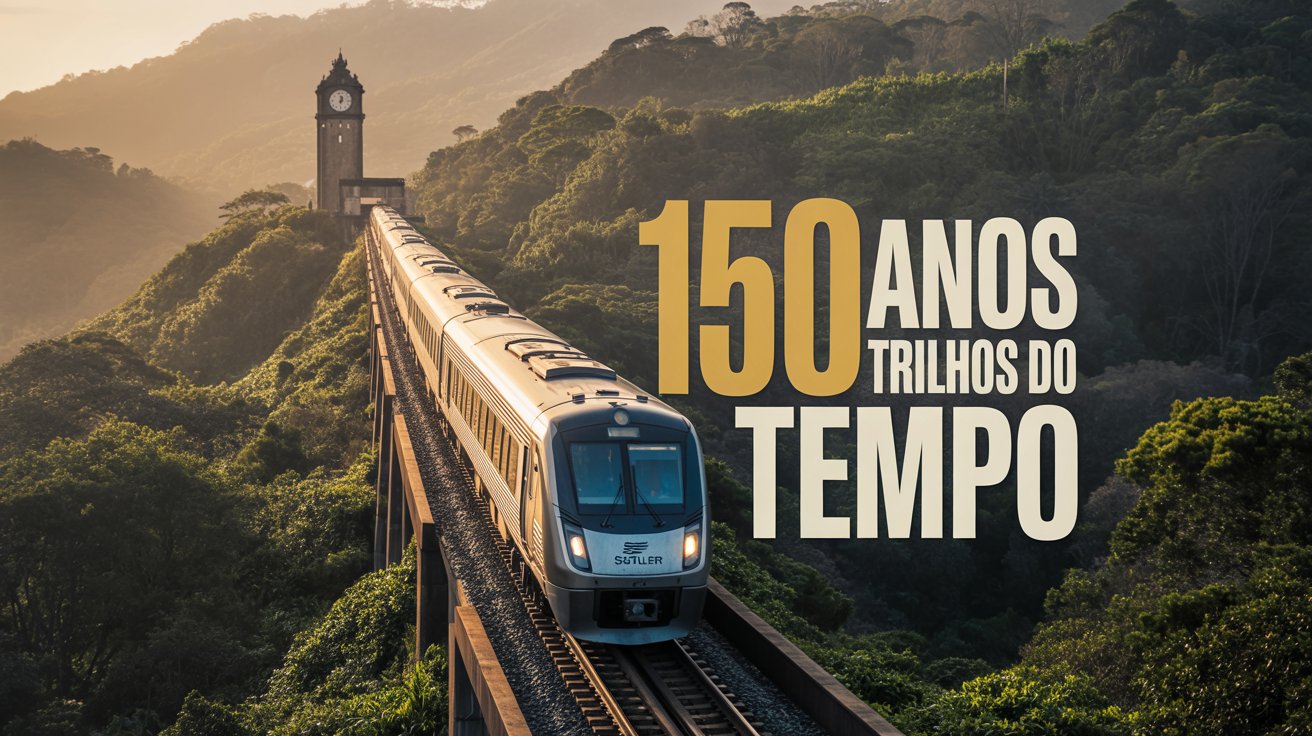 A ferrovia mais antiga de São Paulo segue ativa após 150 anos, com 139 km, sistema de cremalheira e R$ 445 milhões em melhorias.