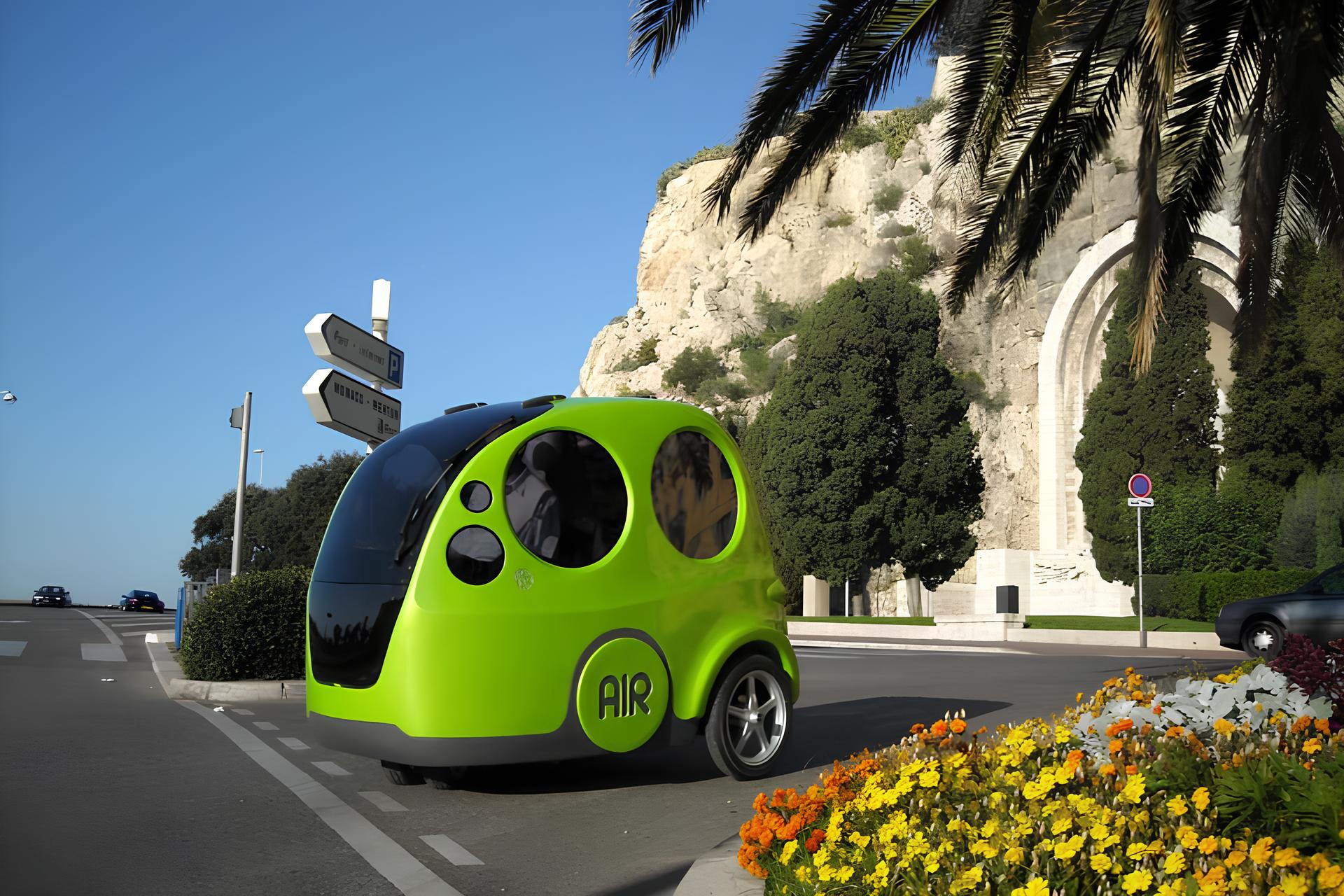 O carro que promete rodar sem gasolina, hidrogênio ou eletricidade: AIRPod, o veículo movido a ar comprimido desenvolvido pela MDI, pode atingir 80 km/h e autonomia de até 120 km com apenas um tanque de ar