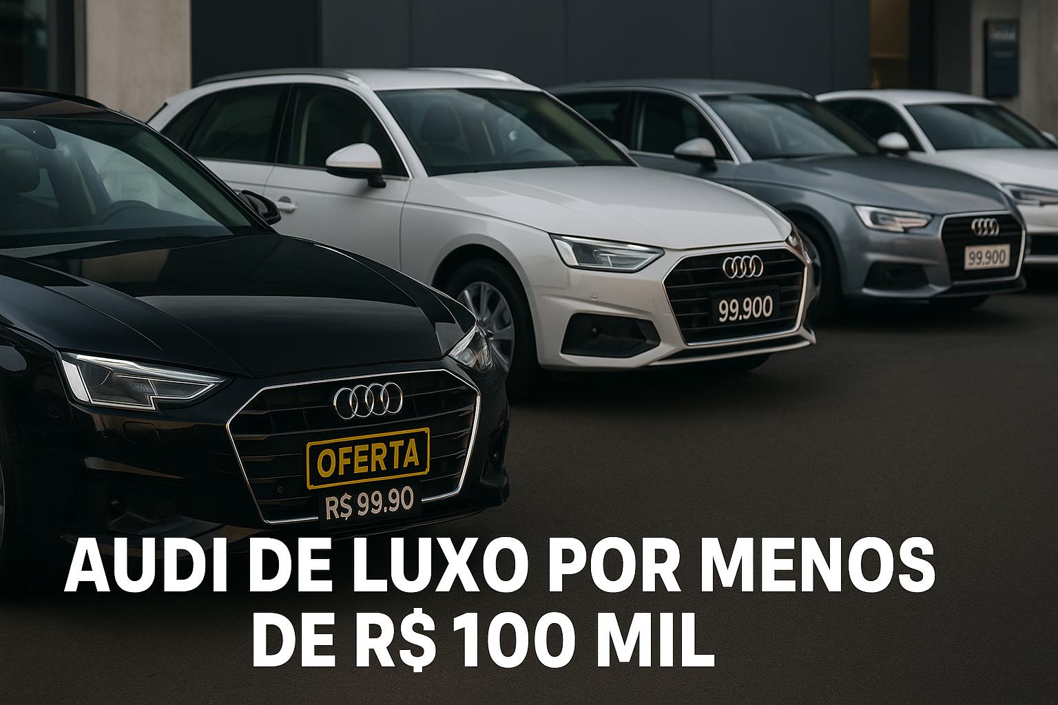 5 Audi que desvalorizaram tanto que hoje custam menos que um Civic: carros que valiam mais de R$ 250 mil agora são encontrados por menos de R$ 100 mil e viraram pechinchas de luxo