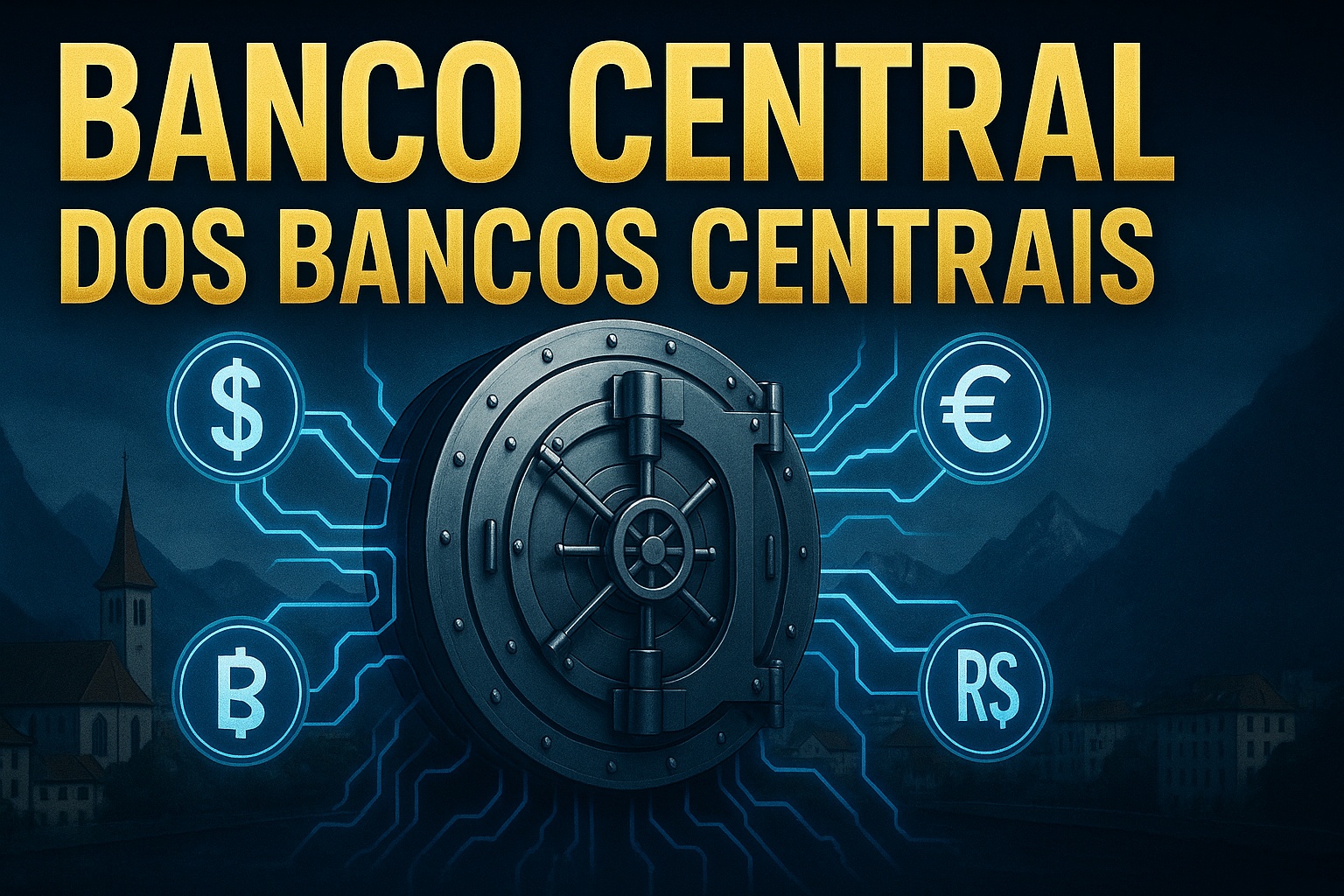 O banco central dos bancos centrais: o BIS, sediado na Suíça, não tem clientes, não abre contas, não concede crédito, mas controla todos os bancos do mundo