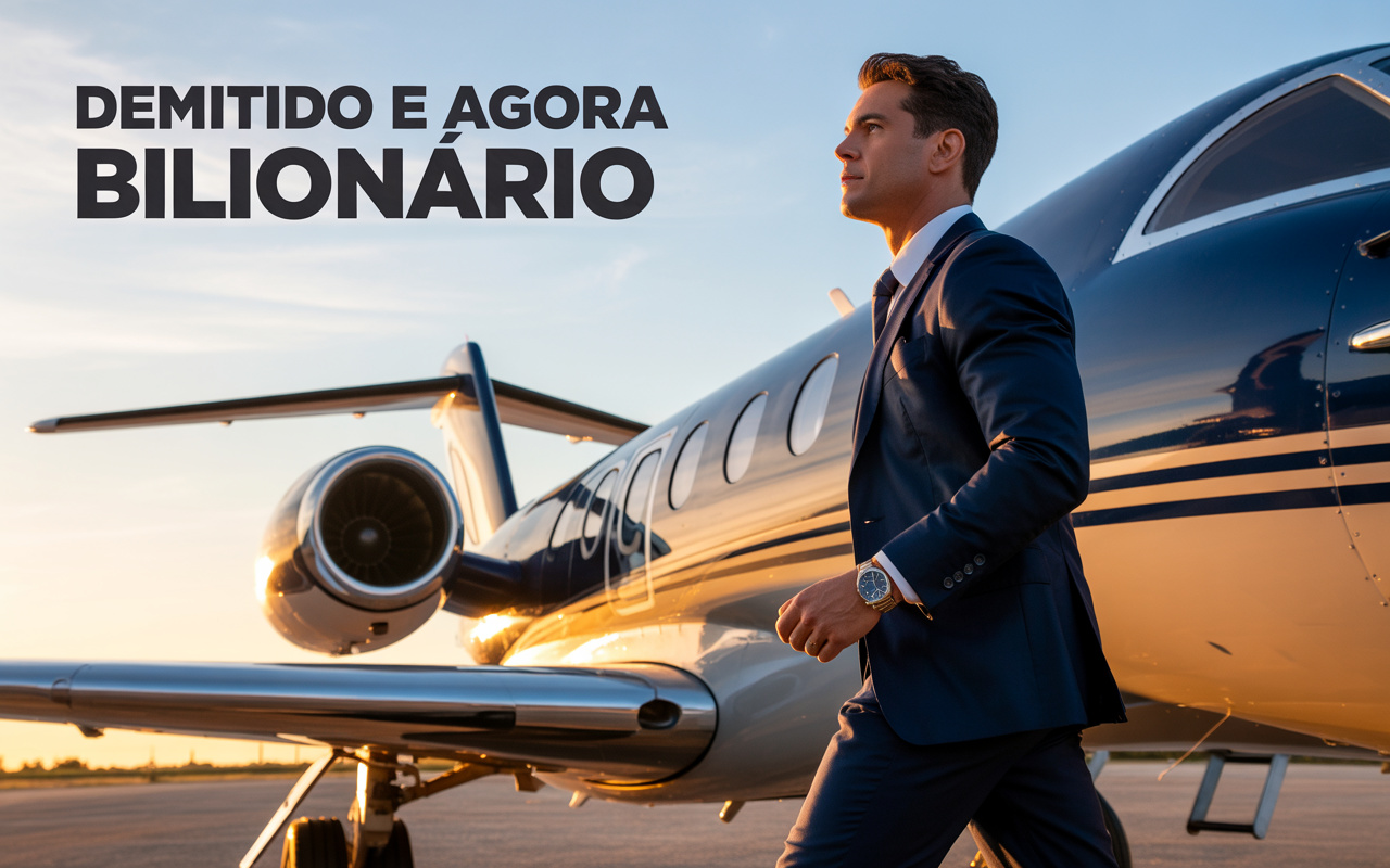 Demitido e sem dinheiro, pediu apenas US$ 500 ao pai, comprou uma pequena empresa de aviões e construiu um império bilionário — hoje Kenn Ricci pilota jatos de luxo, tem coleção de 40 relógios avaliada em US$ 2,5 milhões e gasta US$ 800 mil por férias