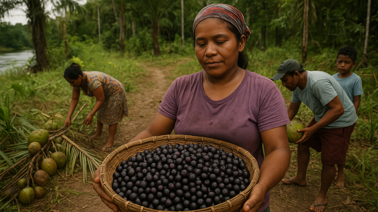 Durante o Fórum Varanda da Amazônia, em Belém, especialistas destacaram que os biocombustíveis derivados de açaí, babaçu e dendê podem substituir o petróleo na matriz energética brasileira. Falta de energia, burocracia e entraves regulatórios ainda limitam o avanço da solução sustentável. Fonte: IA