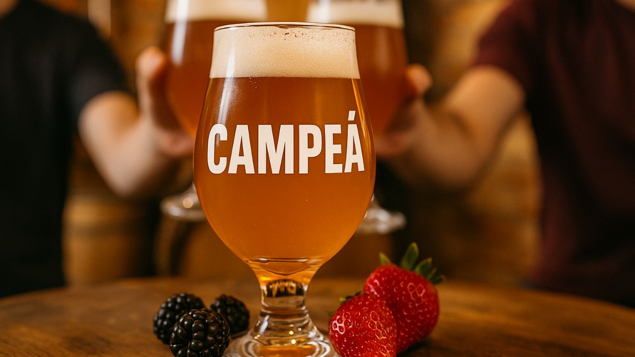 erveja Frutopia, do Paraná, vence a Copa Cerveja Brasil 2025 com sabor de frutas e madeira brasileira, conquistando o prêmio Best of Show.