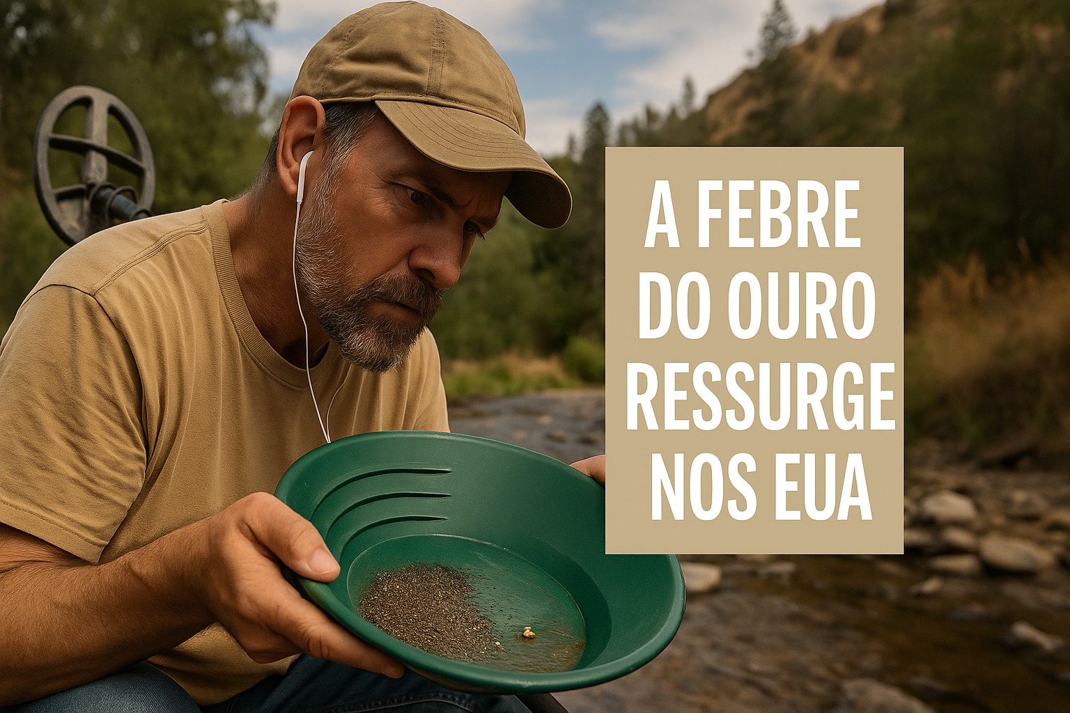 Febre do ouro, Ouro, EUA