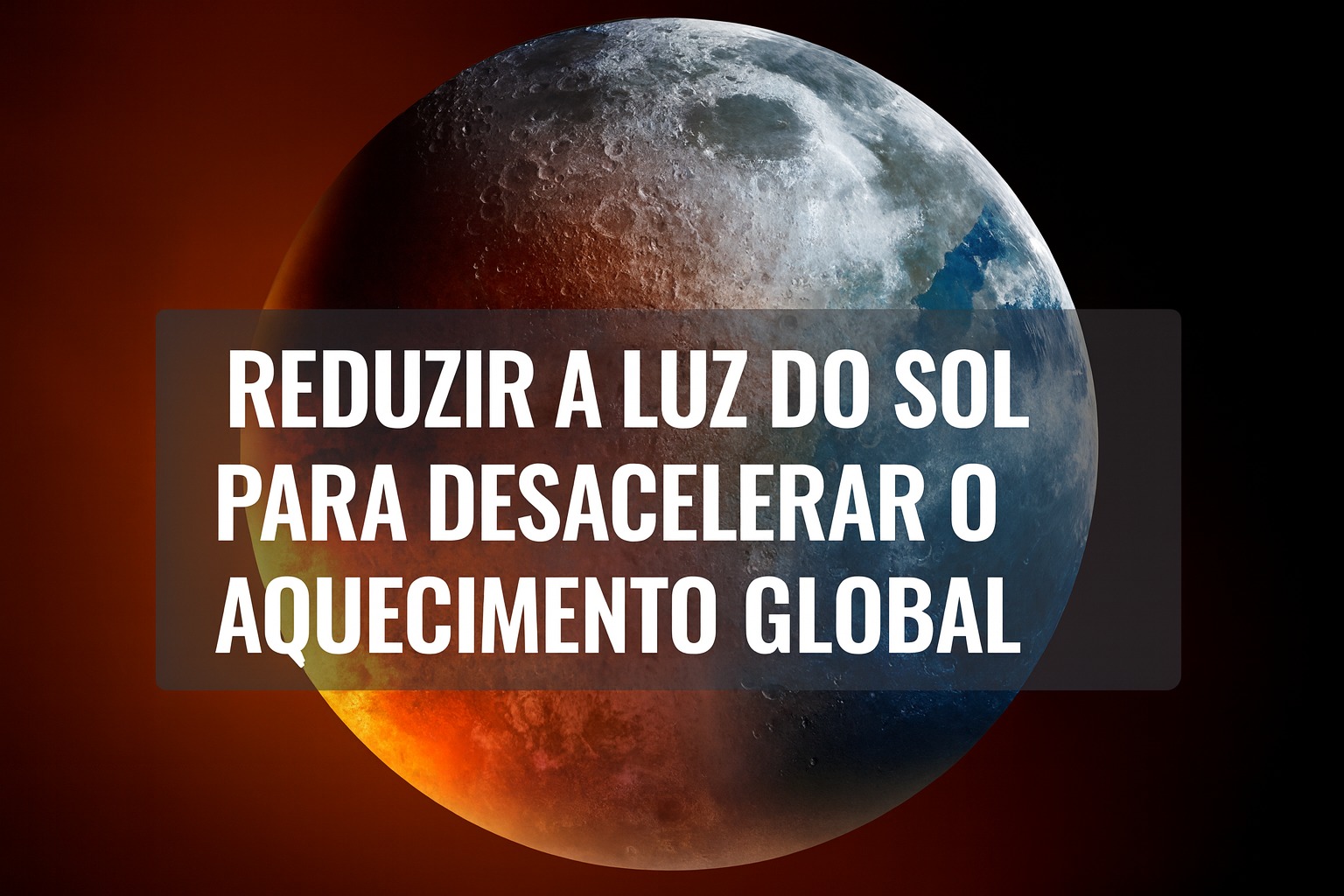 Sol, Aquecimento Global, Luz do sol