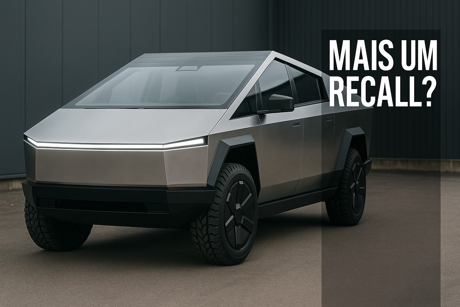 Cybertruck, Recall, tesla