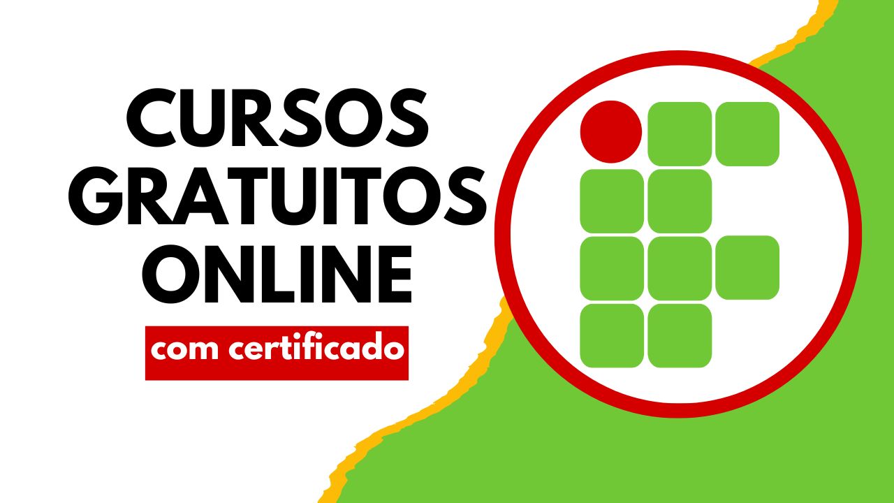 Descubra os cursos gratuitos e online do Instituto Federal com vagas ilimitadas. Capacite-se em diversas áreas e receba certificado.